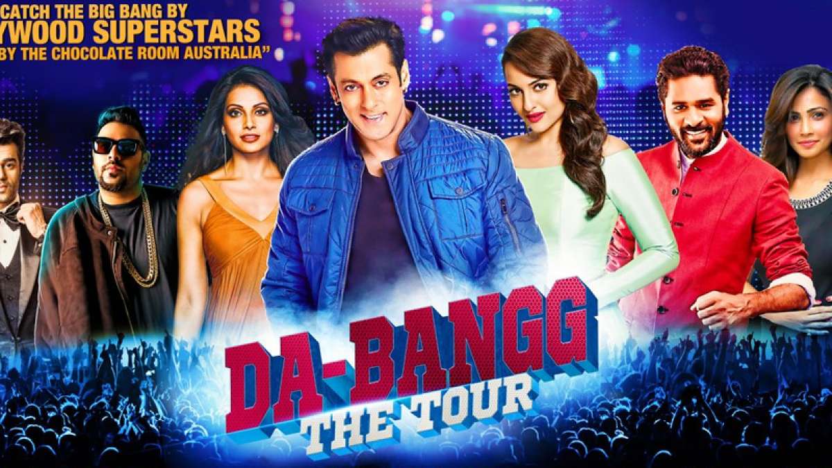 Poster of Salman Khan's Da-Bangg world tour Poster of Salman Khan's Da-Bangg world tour