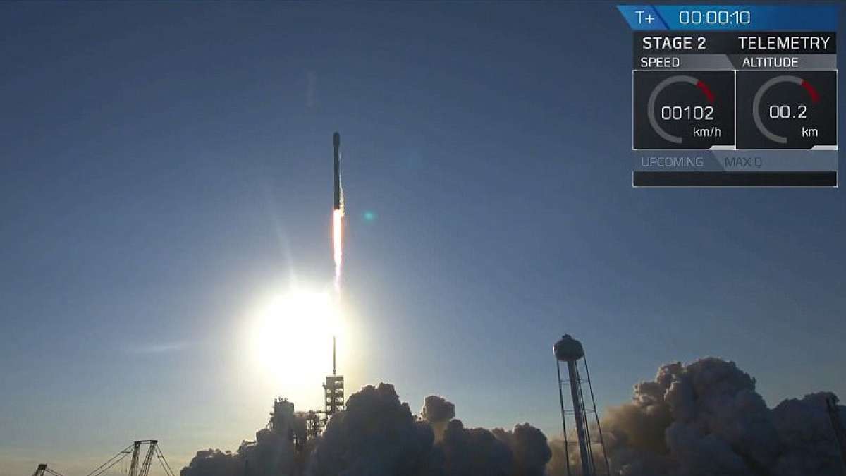 Space X launches 'used' Falcon 9 rocket Space X launches 'used' Falcon 9 rocket