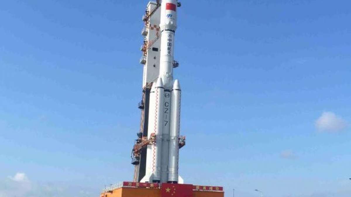 Tianzhou-1: Carrier rocket transferred to launch pad for space cargo mission Tianzhou-1: Carrier rocket transferred to launch pad for space cargo mission