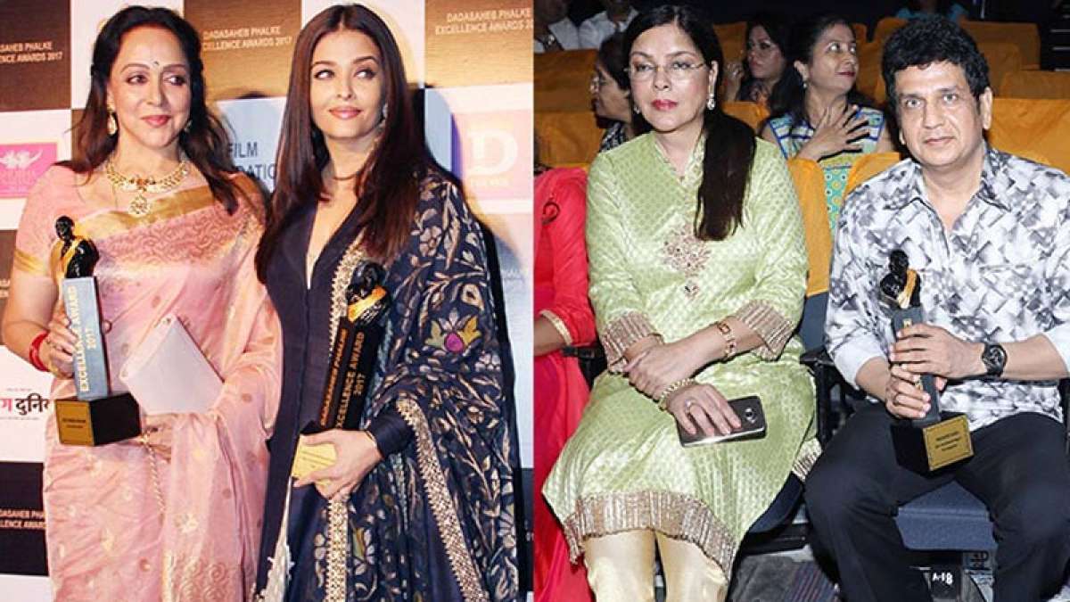 Dadasaheb Phalke Excellence Awards 2017: Hema Malini, Aishwarya, Zeenat win big Dadasaheb Phalke Excellence Awards 2017: Hema Malini, Aishwarya, Zeenat win big