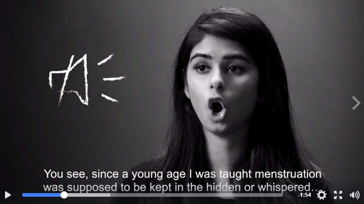 Bleed with pride: Menstrual Hygiene Day: Aranya Johar nails it with a video and dot dot dot Bleed with pride: Menstrual Hygiene Day: Aranya Johar nails it with a video and dot dot dot