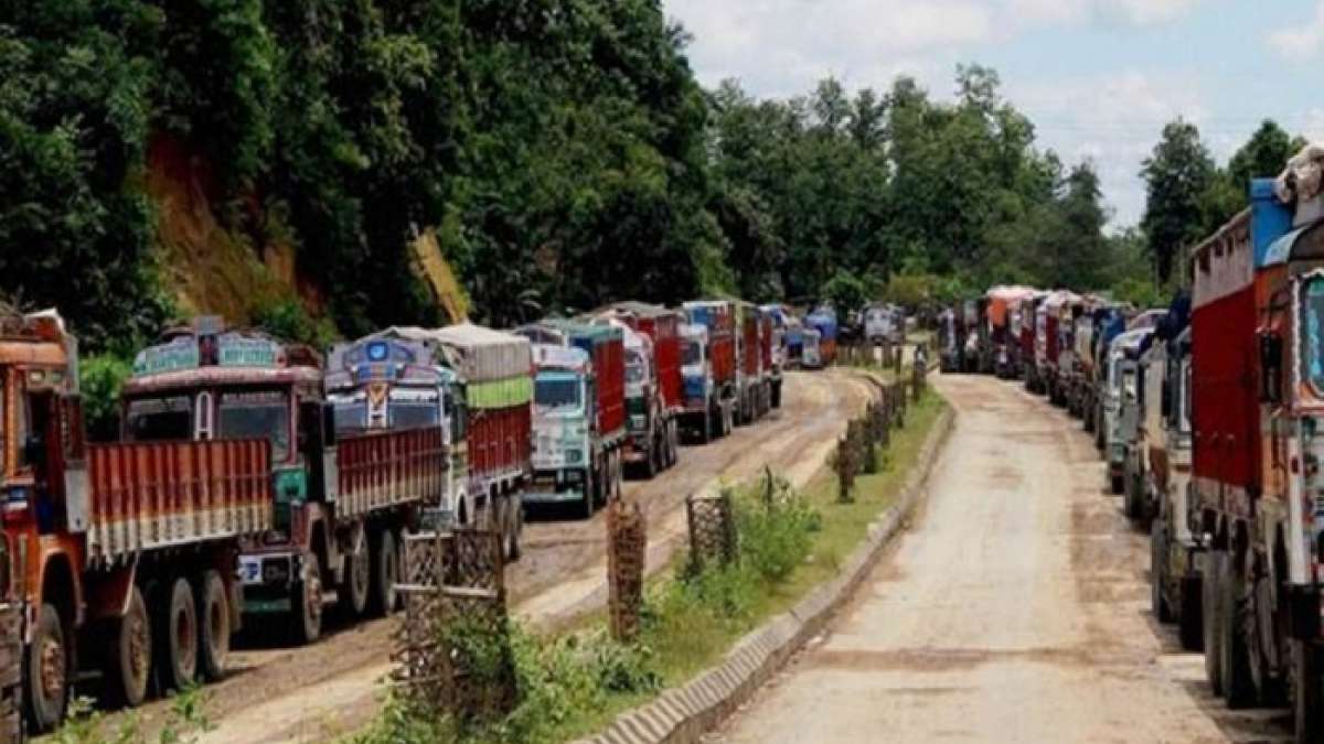Mizoram remained cut off from the rest of the country by road Mizoram remained cut off from the rest of the country by road