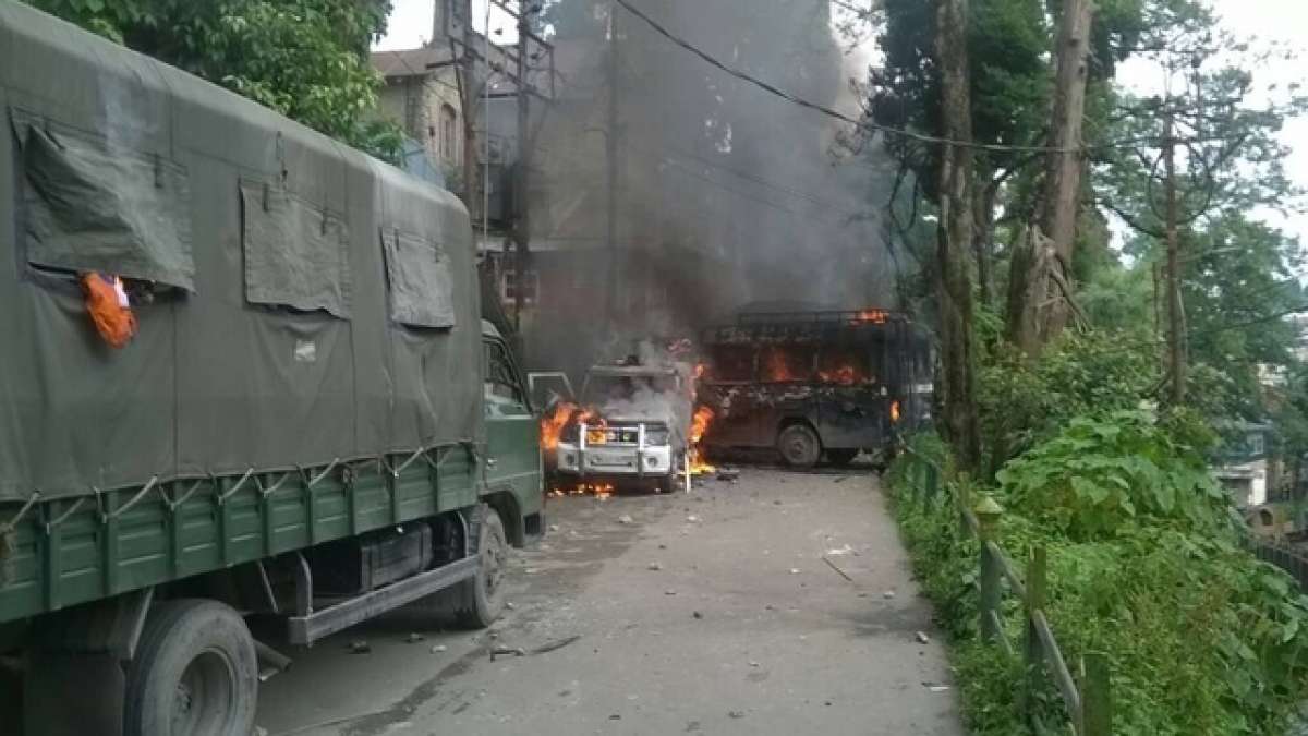 Army deployed in Darjeeling as Gorkha Janmukti Morcha protest turns violent Army deployed in Darjeeling as Gorkha Janmukti Morcha protest turns violent