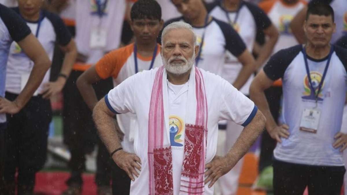 Narendra Modi likened yoga to salt to harp on its significance Narendra Modi likened yoga to salt to harp on its significance