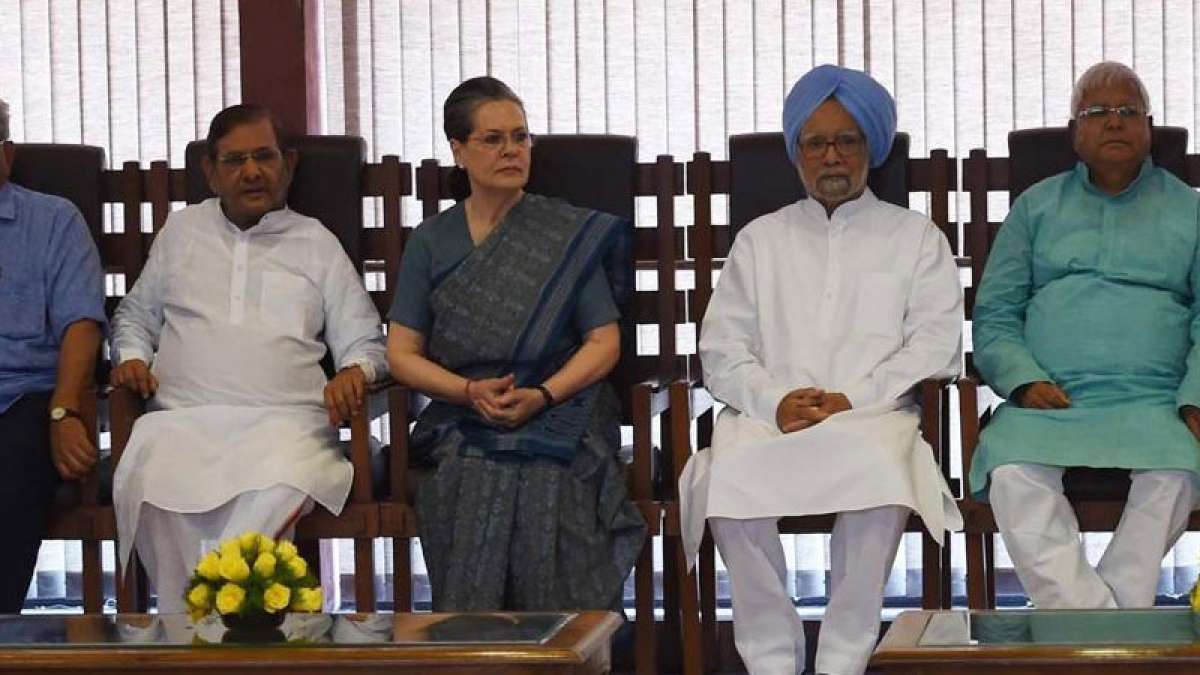 Sonia Gandhi and other major political leaders Sonia Gandhi and other major political leaders
