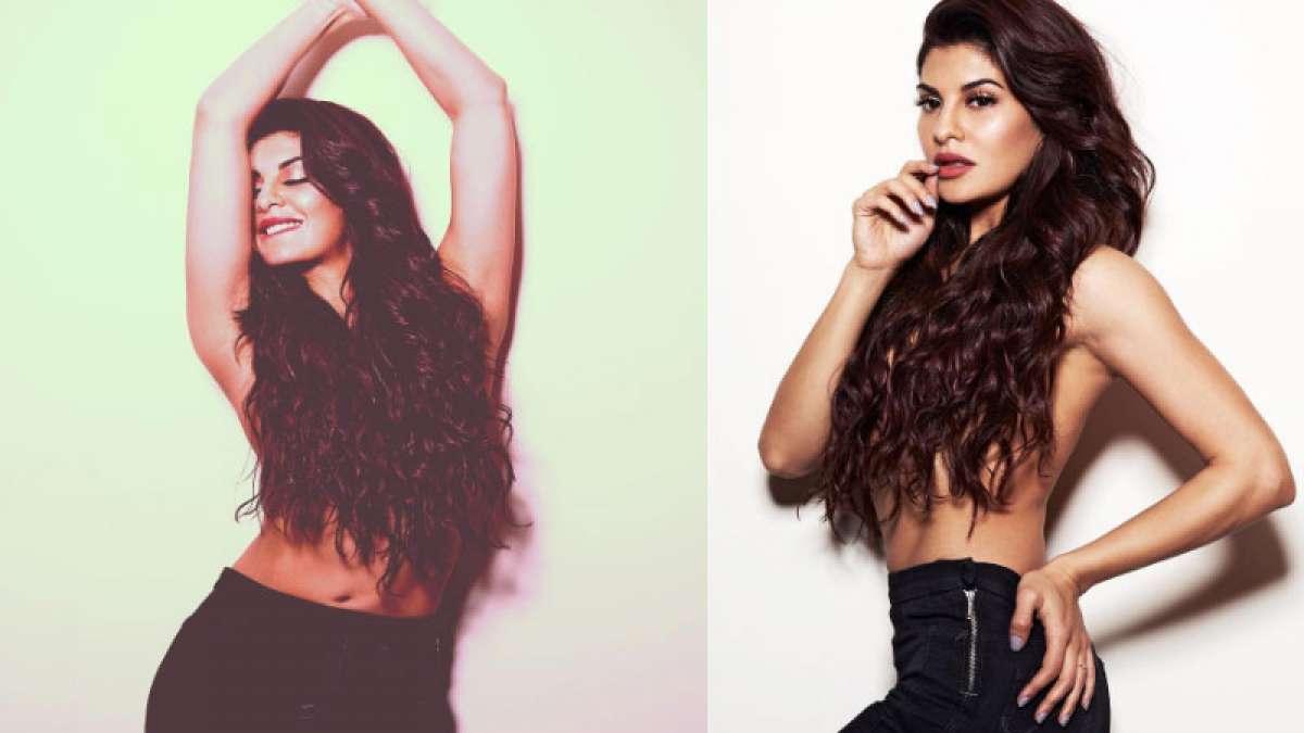 Jacqueline Fernandez topless during a magazine photoshoot Jacqueline Fernandez topless during a magazine photoshoot