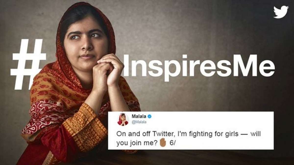Malala Yousafzai has joined Twitter with a call for people to help Malala Yousafzai has joined Twitter with a call for people to help