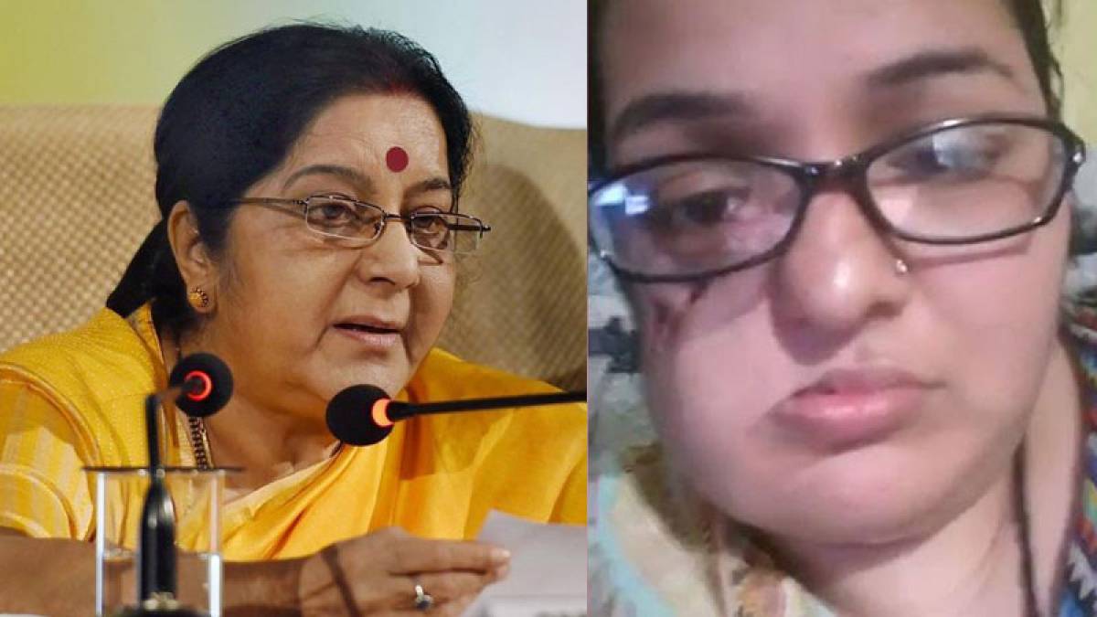 Sushma Swaraj slams Aziz as Pakistani patient seeks India's help in medical visa Sushma Swaraj slams Aziz as Pakistani patient seeks India's help in medical visa