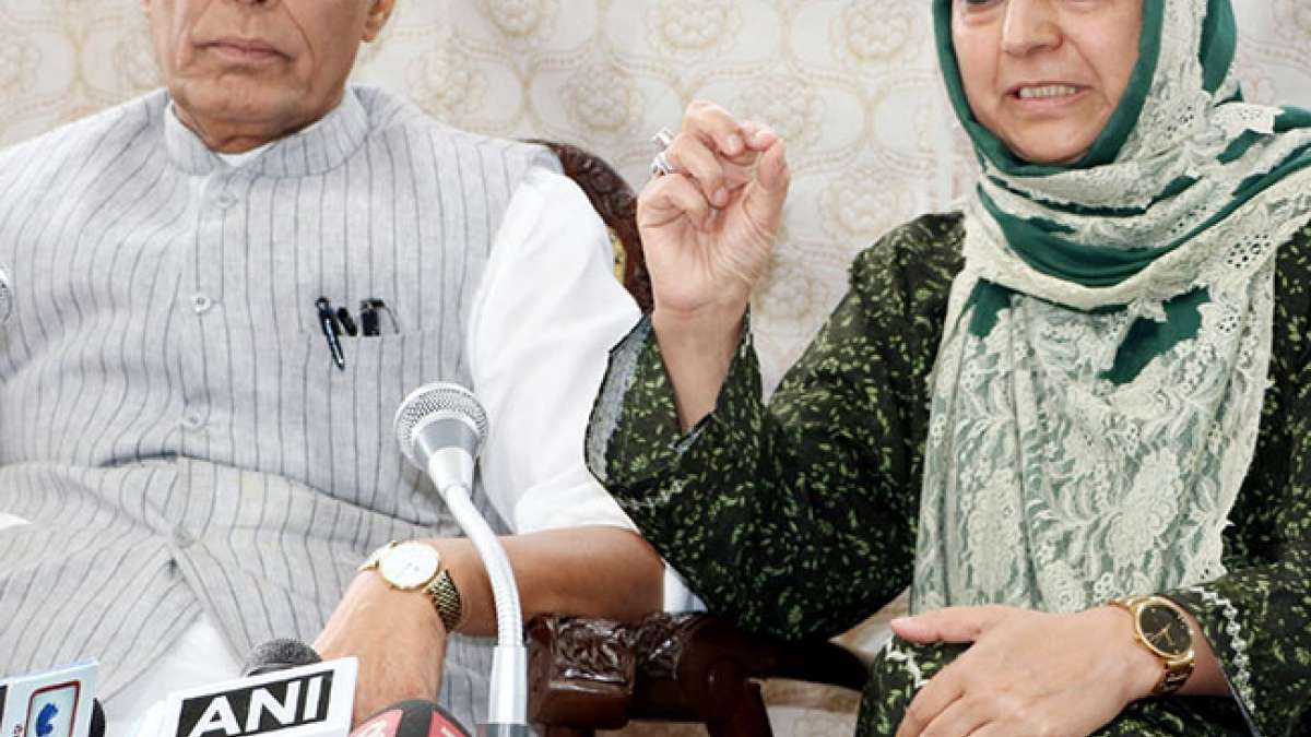 Attack on Amarnath pilgrims: Home Minister Rajnath Singh speaks to CM Mehbooba, Vohra Attack on Amarnath pilgrims: Home Minister Rajnath Singh speaks to CM Mehbooba, Vohra