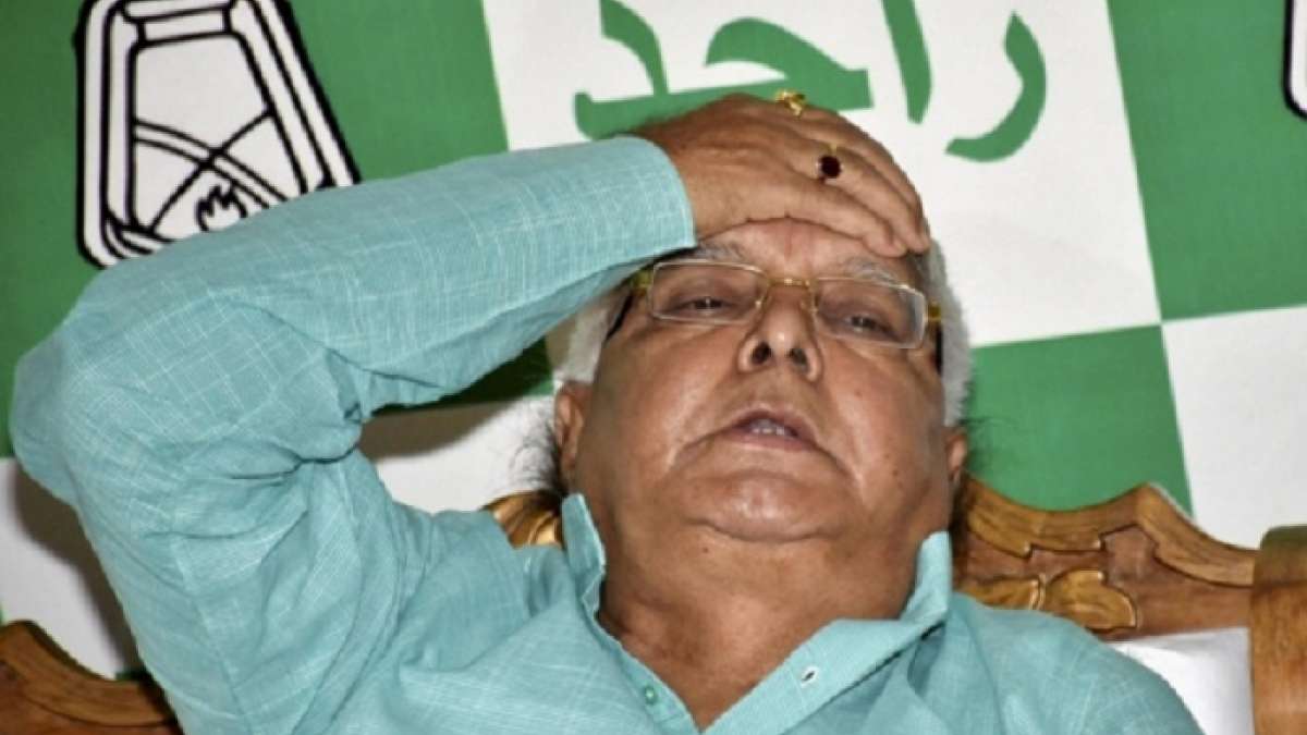 Lalu Prasad alleged Nitish Kumar had conspired with BJP Lalu Prasad alleged Nitish Kumar had conspired with BJP