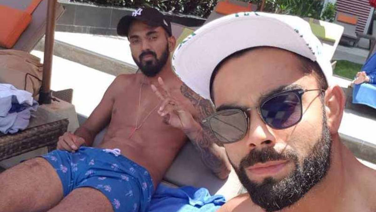 KL Rahul with Virat Kohli KL Rahul with Virat Kohli