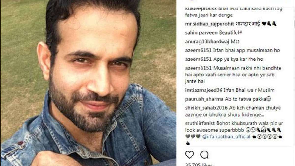 Irfan Pathan trolled on social media Irfan Pathan trolled on social media