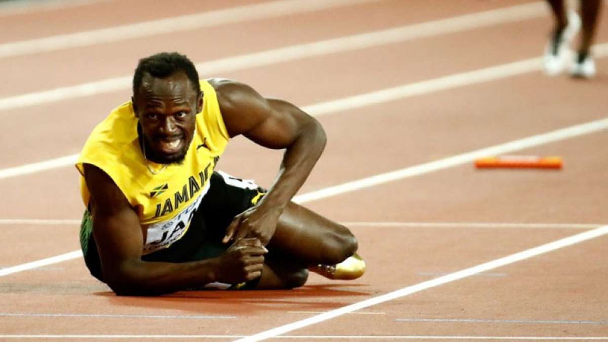 Usain Bolt injured in last race of his career Usain Bolt injured in last race of his career