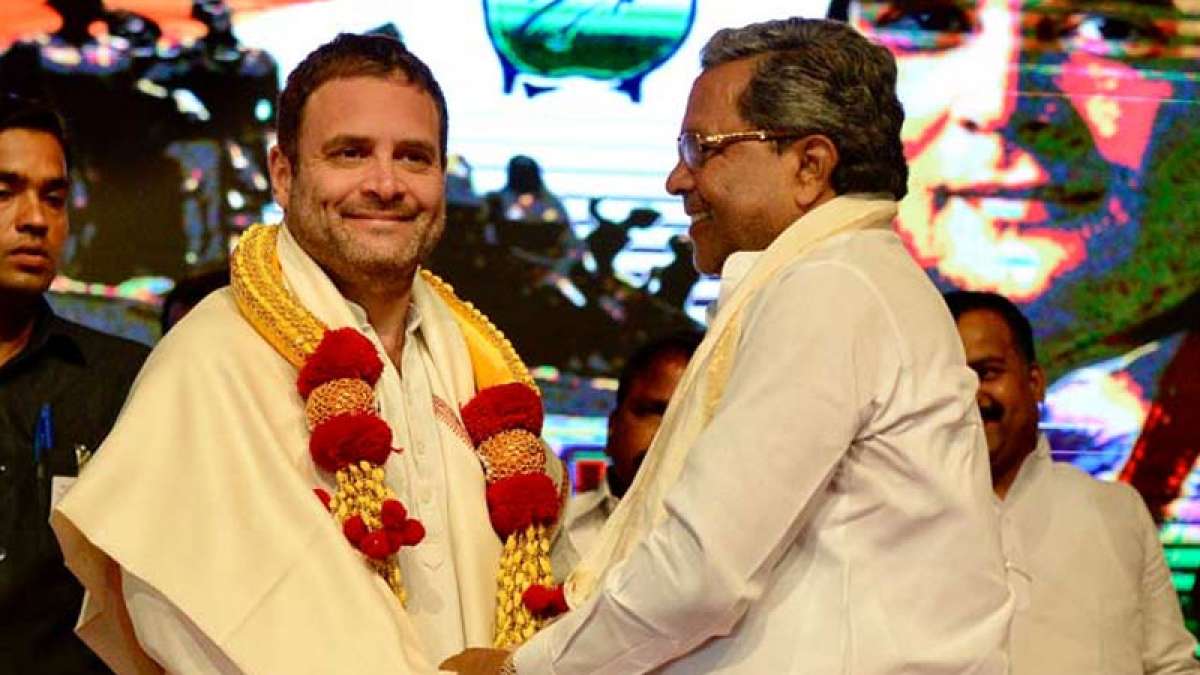 Rahul Gandhi launches Indira Canteen Rahul Gandhi launches Indira Canteen