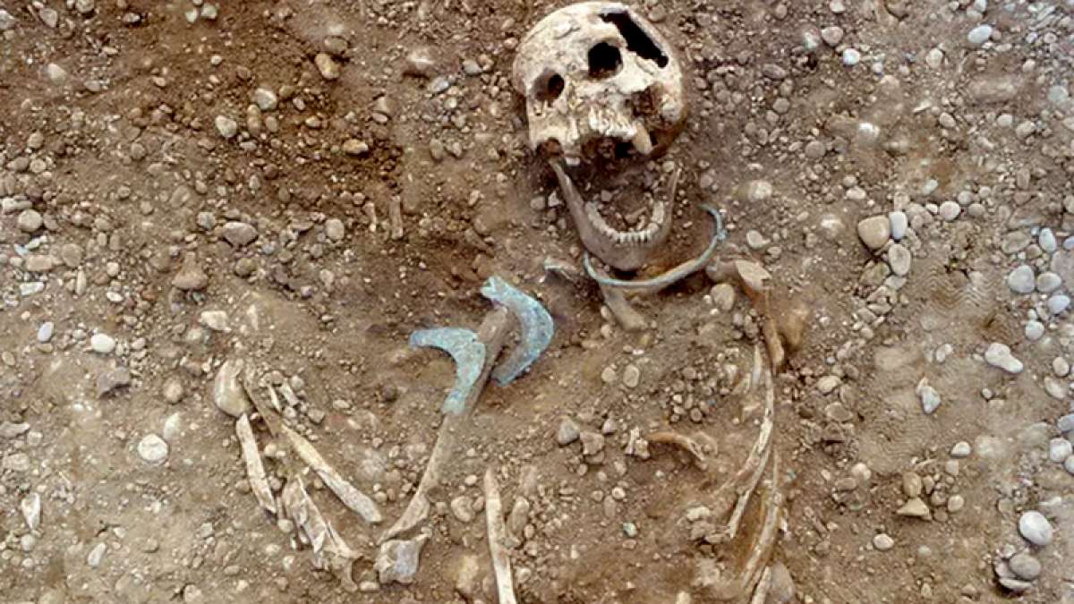A skull way back from the Bronze Age A skull way back from the Bronze Age