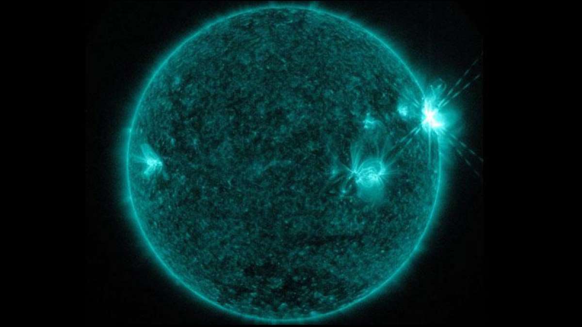 Pictures: NASA captures most intense solar flare since 2008 Pictures: NASA captures most intense solar flare since 2008