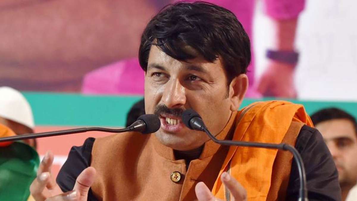 Aam Aadmi Party 'B' team of Congress, says Delhi BJP Chief Manoj Tiwari Aam Aadmi Party 'B' team of Congress, says Delhi BJP Chief Manoj Tiwari