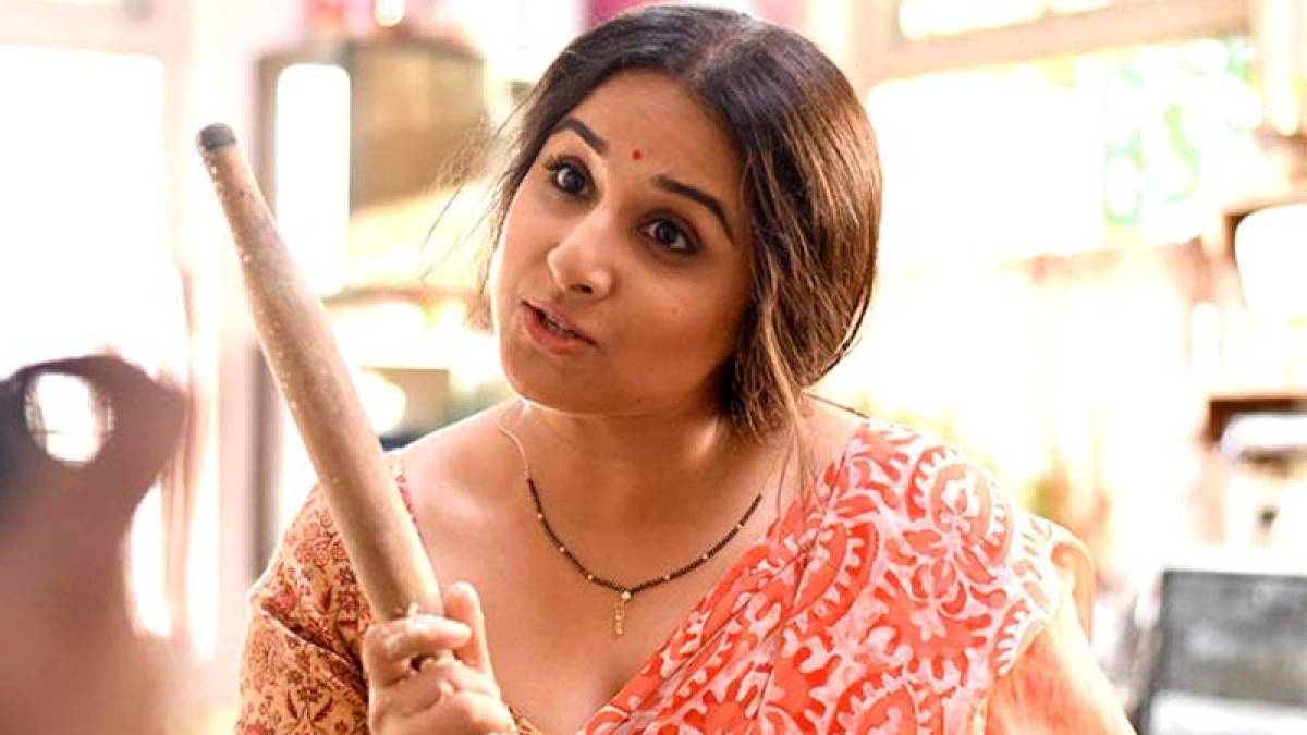 Vidya Balan in a screen grab from Tumhari Sulu Vidya Balan in a screen grab from Tumhari Sulu