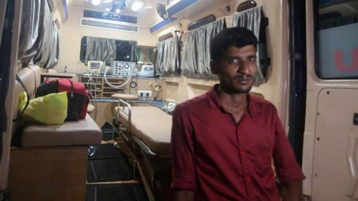 Kerala Ambulance driver Thamim Kerala Ambulance driver Thamim