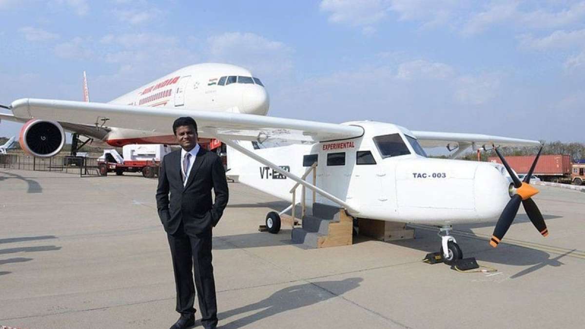 Aircraft built on Mumbai building terrace, ready to soar Aircraft built on Mumbai building terrace, ready to soar