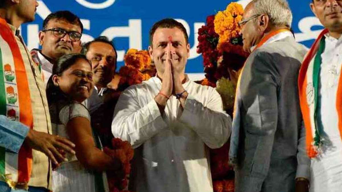 Gujarat Elections: Congress promises farm loan waiver, free education Gujarat Elections: Congress promises farm loan waiver, free education