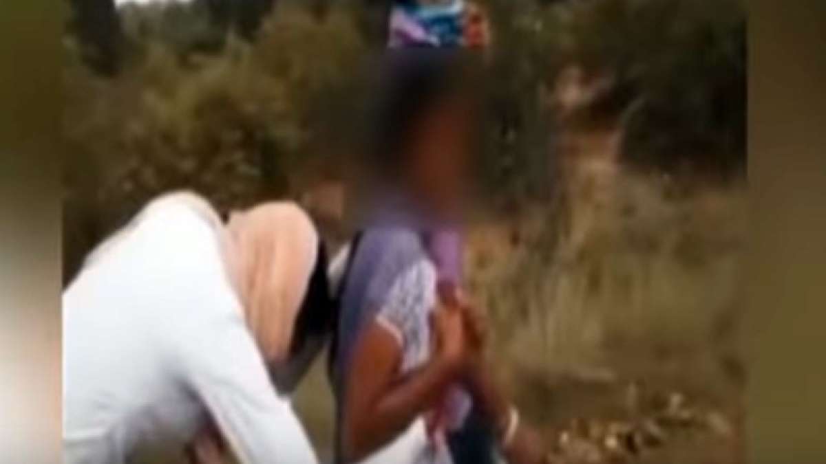 Screenshot from the Odisha college girl molestation video Screenshot from the Odisha college girl molestation video