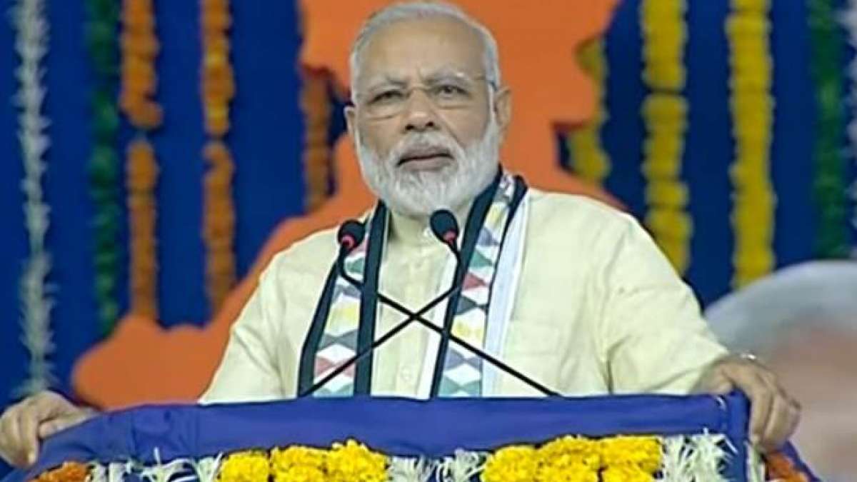 PM Narendra Modi takes dig at Congress' claim on Gujarat win, refers to Cyclone 'Ockhi' that did not come PM Narendra Modi takes dig at Congress' claim on Gujarat win, refers to Cyclone 'Ockhi' that did not come