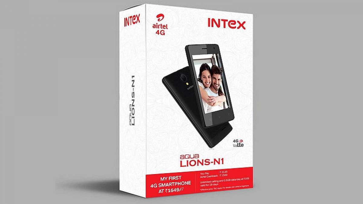 Airtel joins hands with Intex to launch cheaper 4G smartphones at 1,649 Airtel joins hands with Intex to launch cheaper 4G smartphones at 1,649