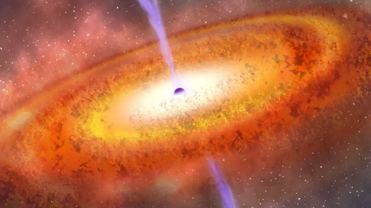 Supermassive black hole from early universe found in space Supermassive black hole from early universe found in space