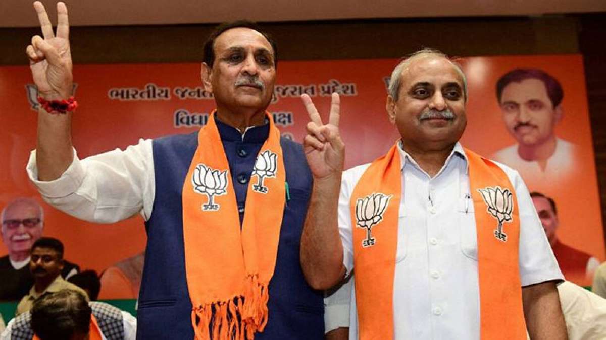 Rupani, Patel likely to continue as Gujarat CM, Deputy CM Rupani, Patel likely to continue as Gujarat CM, Deputy CM