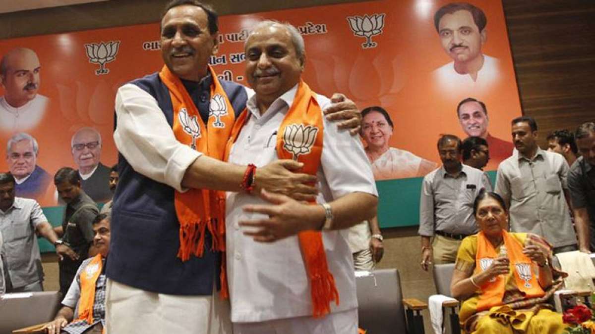 Vijay Rupani remains Gujarat Chief Minister, Nitin Patel his deputy Vijay Rupani remains Gujarat Chief Minister, Nitin Patel his deputy