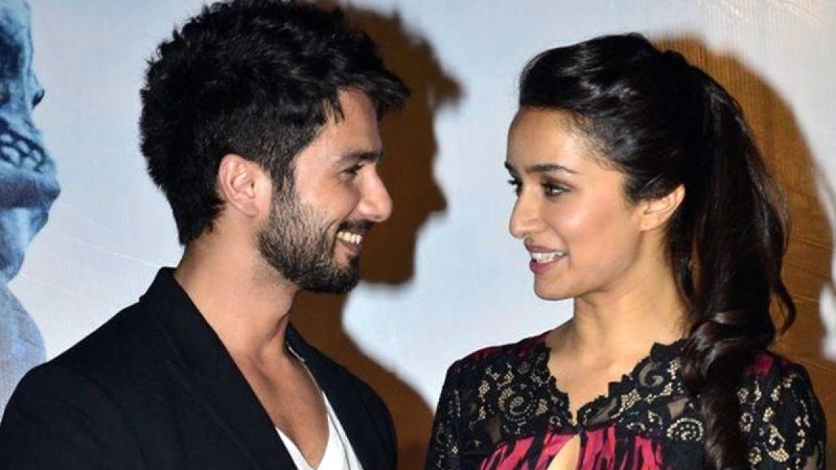 Shahid Kapoor with Shraddha Kapoor during an event Shahid Kapoor with Shraddha Kapoor during an event