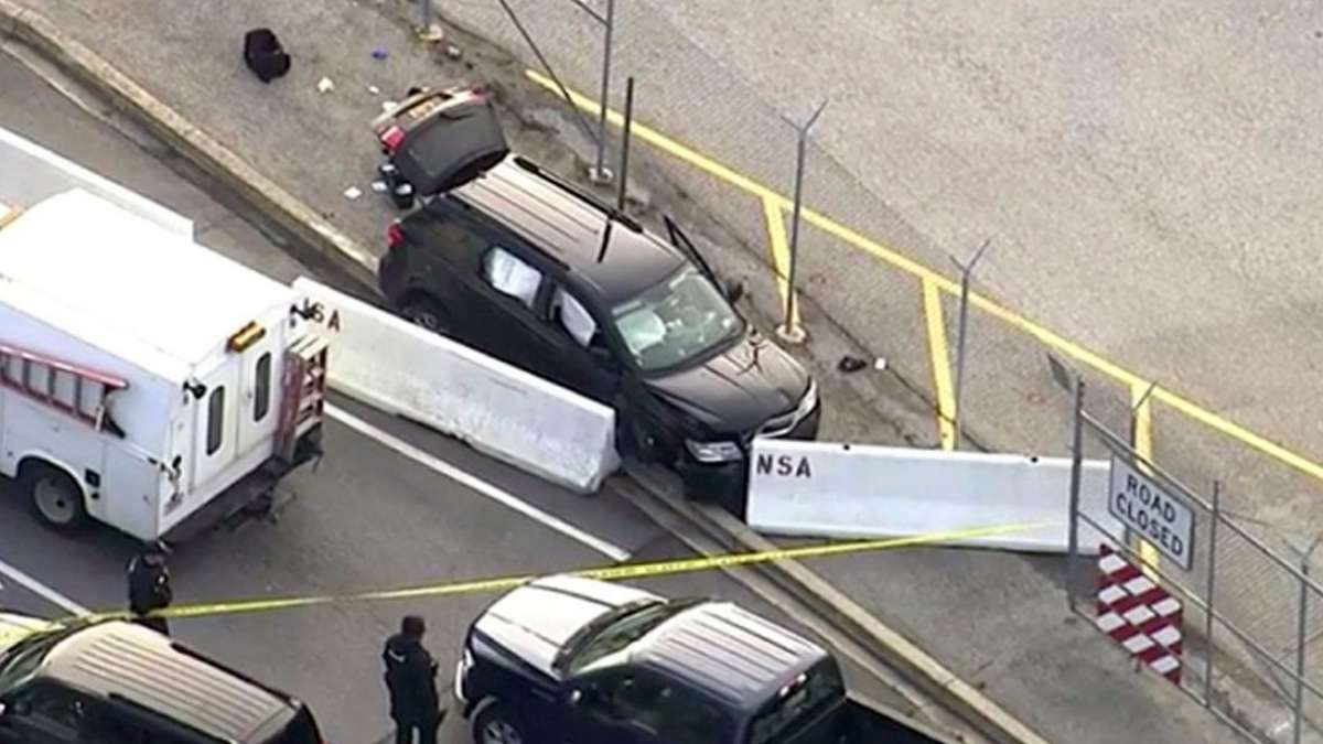 Shooting outside US' NSA headquarters, 3 injured Shooting outside US' NSA headquarters, 3 injured