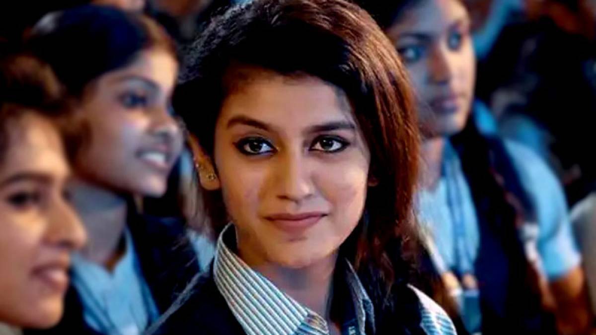 Actress Priya Prakash Varrier in a still from her upcoming movie Actress Priya Prakash Varrier in a still from her upcoming movie
