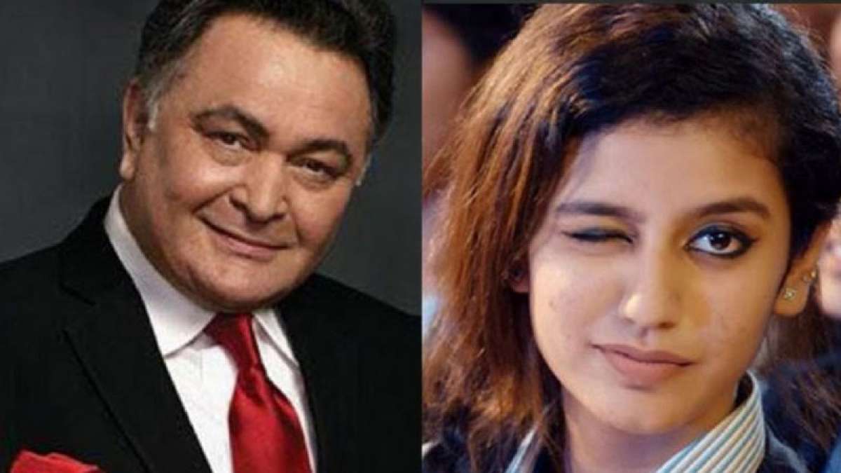 Rishi Kapoor predicts 'huge stardom' for Priya Varrier Rishi Kapoor predicts 'huge stardom' for Priya Varrier