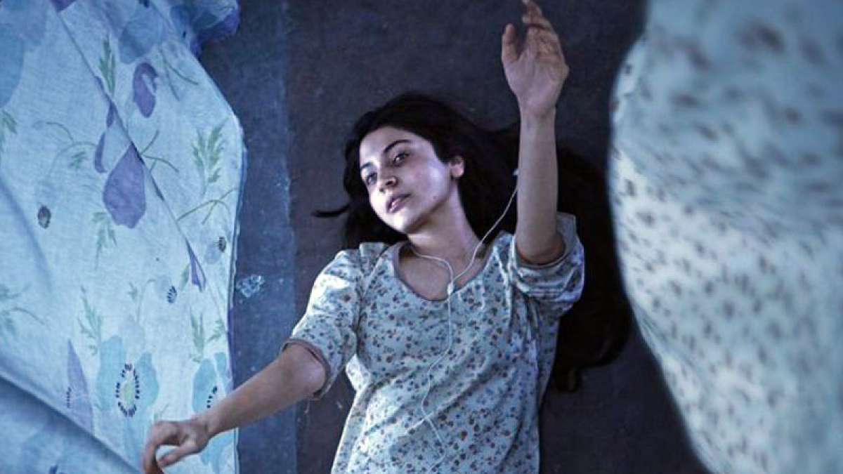 Anushka Sharma in 'Pari' movie poster Anushka Sharma in 'Pari' movie poster