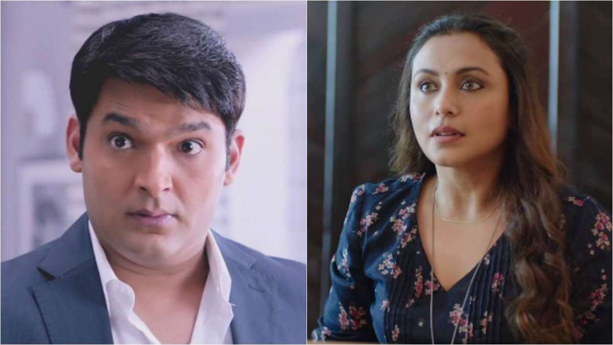 Comedian-turned-actor Kapil Sharma and Bollywood Actress Rani Mukerji Comedian-turned-actor Kapil Sharma and Bollywood Actress Rani Mukerji