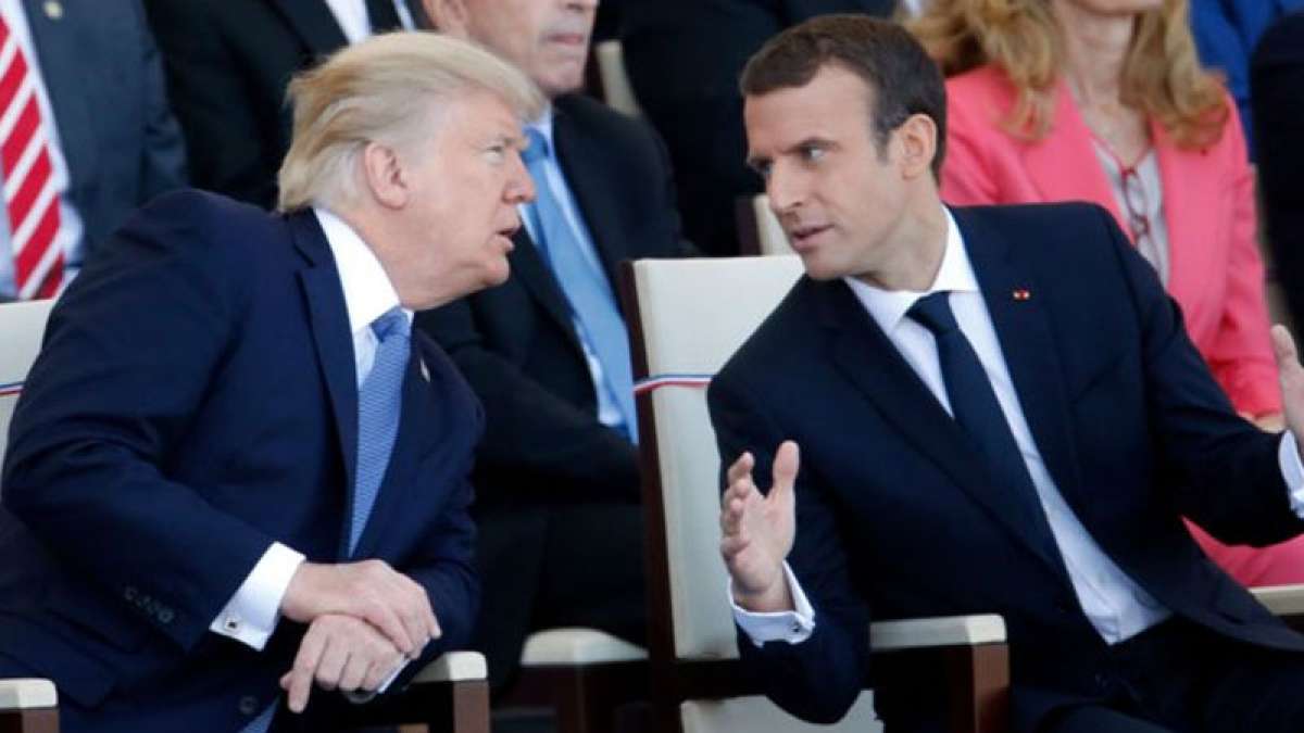 Macron, Trump discuss alleged gas attack in Syria over phone Macron, Trump discuss alleged gas attack in Syria over phone