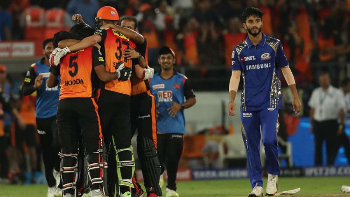 IPL 2018: Hyderabad edge-past Mumbai Indians IPL 2018: Hyderabad edge-past Mumbai Indians