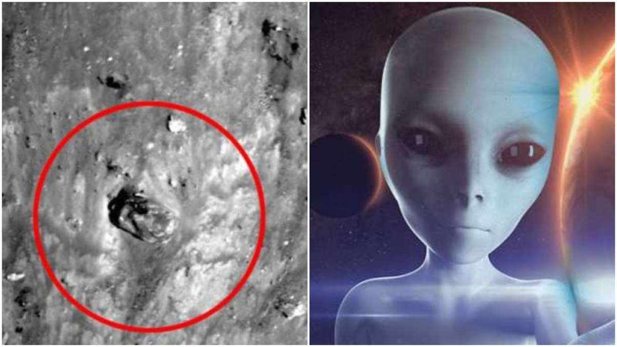 Watch the video which shows that an alien battle tank on the surface of the Moon Watch the video which shows that an alien battle tank on the surface of the Moon