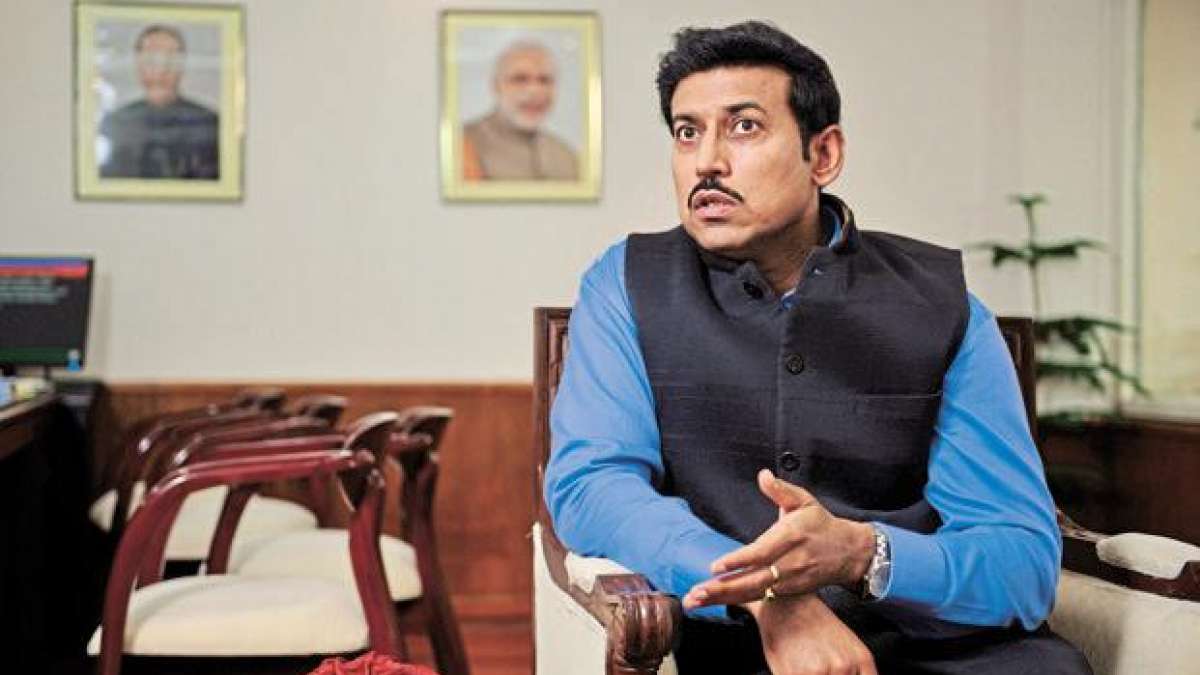 Information and Broadcasting (I&B) minister Rajyavardhan Singh Rathore Information and Broadcasting (I&B) minister Rajyavardhan Singh Rathore