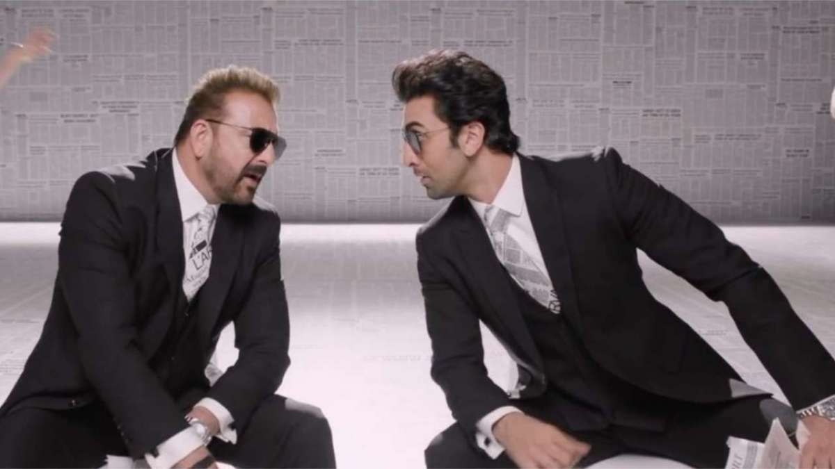 Ranbir Kapoor and Sanjay Dutt in a special song Baba Bolta Hai Bas Ho Gaya Ranbir Kapoor and Sanjay Dutt in a special song Baba Bolta Hai Bas Ho Gaya
