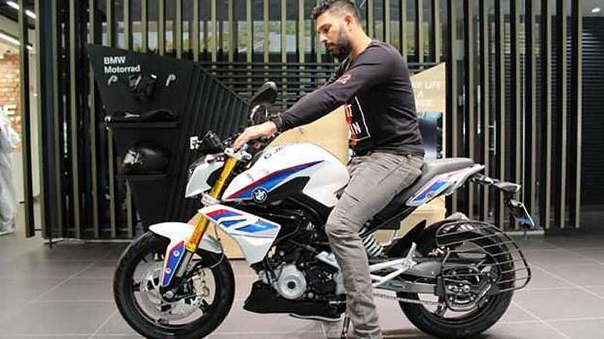 BMW G310R: Yuvraj Singh gets his new ride partner BMW G310R: Yuvraj Singh gets his new ride partner