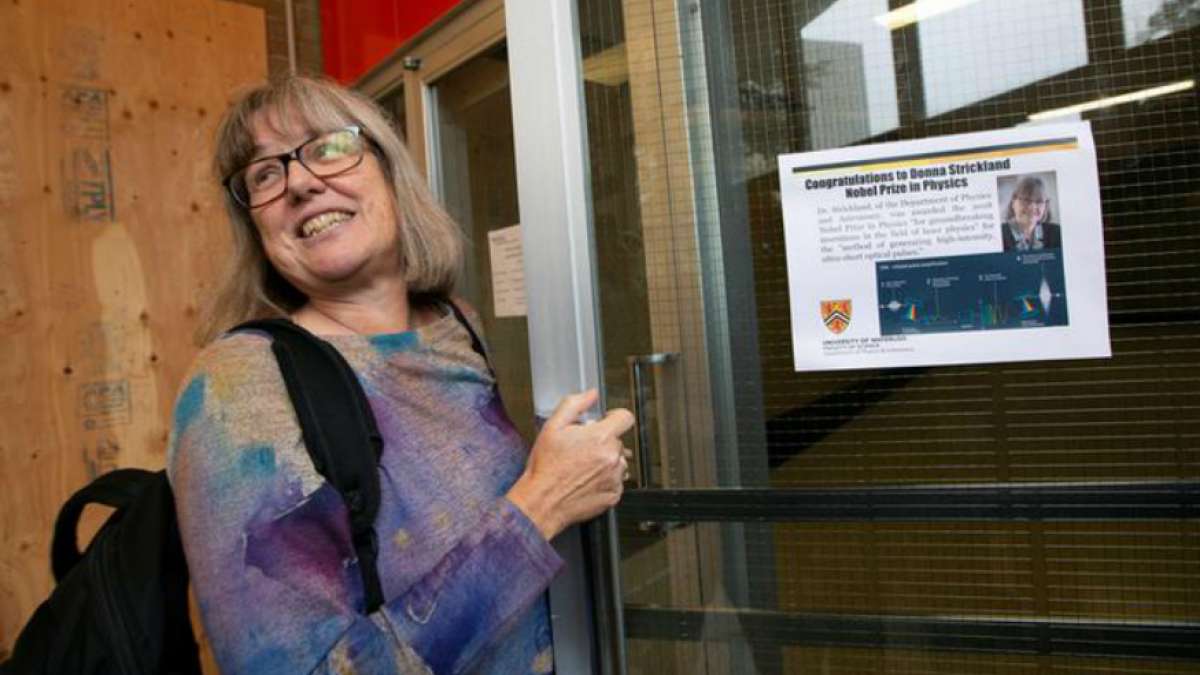 Noble Prize winner: Donna Strickland (Representational Image) Noble Prize winner: Donna Strickland (Representational Image)