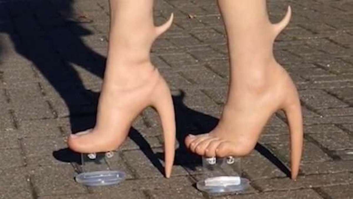 Human skin boots (Representational image) Human skin boots (Representational image)