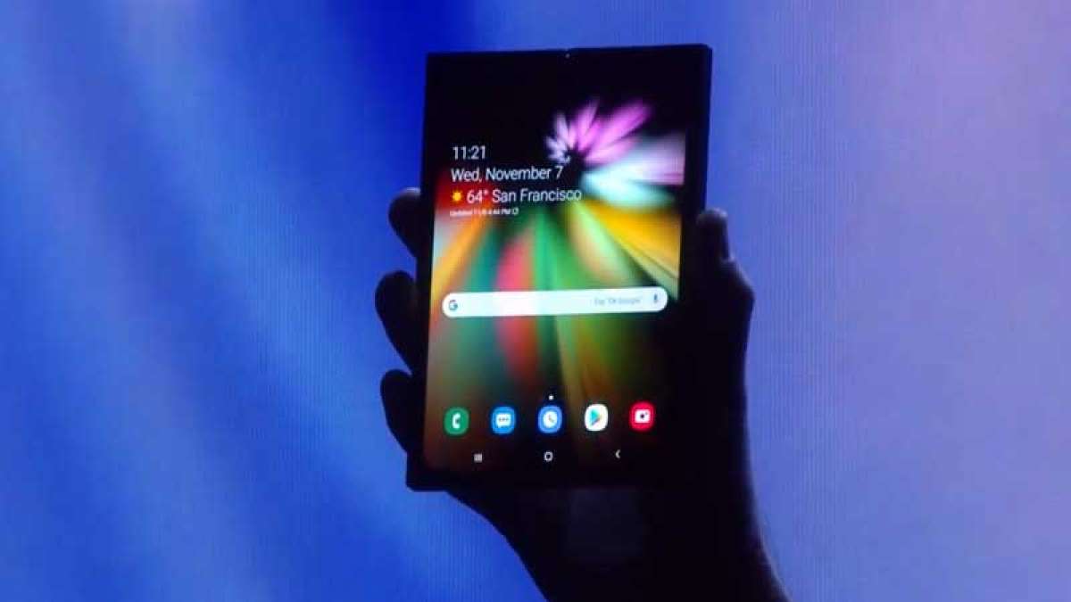 Samsung unveils foldable smartphone with Infinity Flex display Samsung unveils foldable smartphone with Infinity Flex display