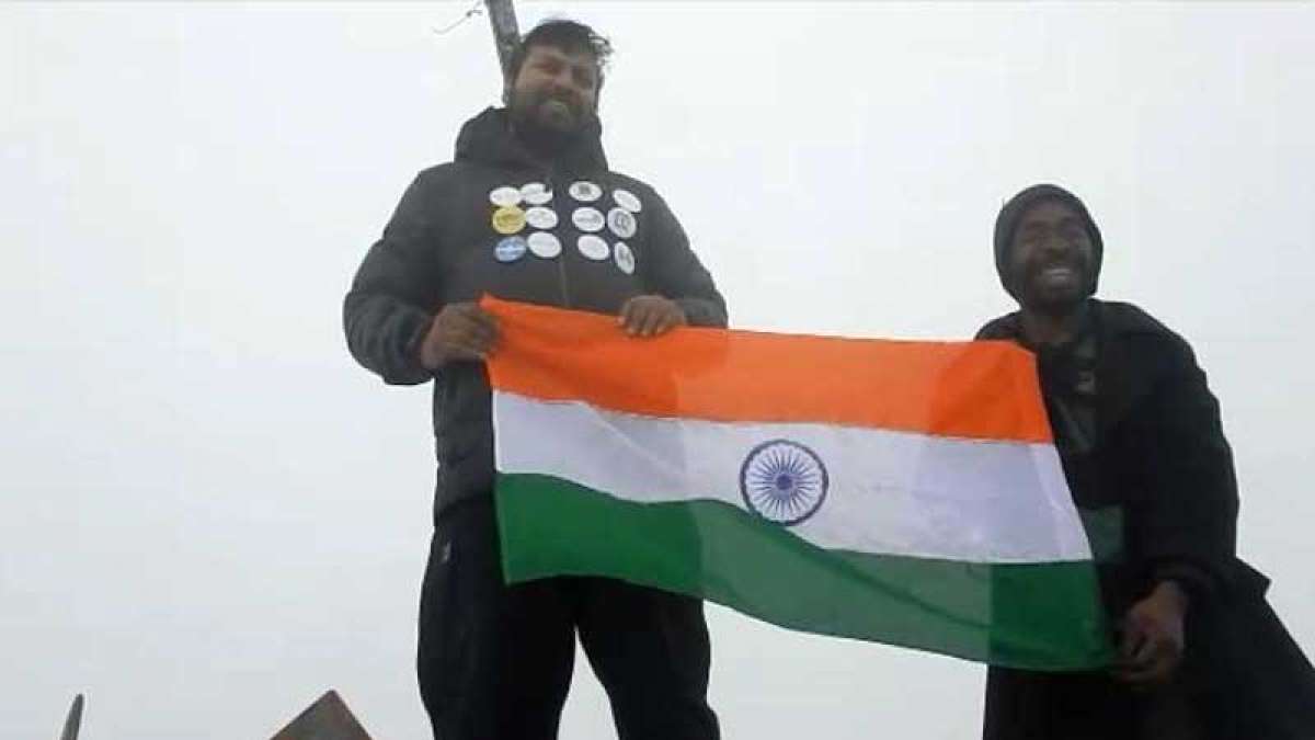 Mountaineer Satyarup Siddhanta on Mt Giluwe in Papua New Guinea (Image Courtesy: Manoj Sharma) Mountaineer Satyarup Siddhanta on Mt Giluwe in Papua New Guinea (Image Courtesy: Manoj Sharma)