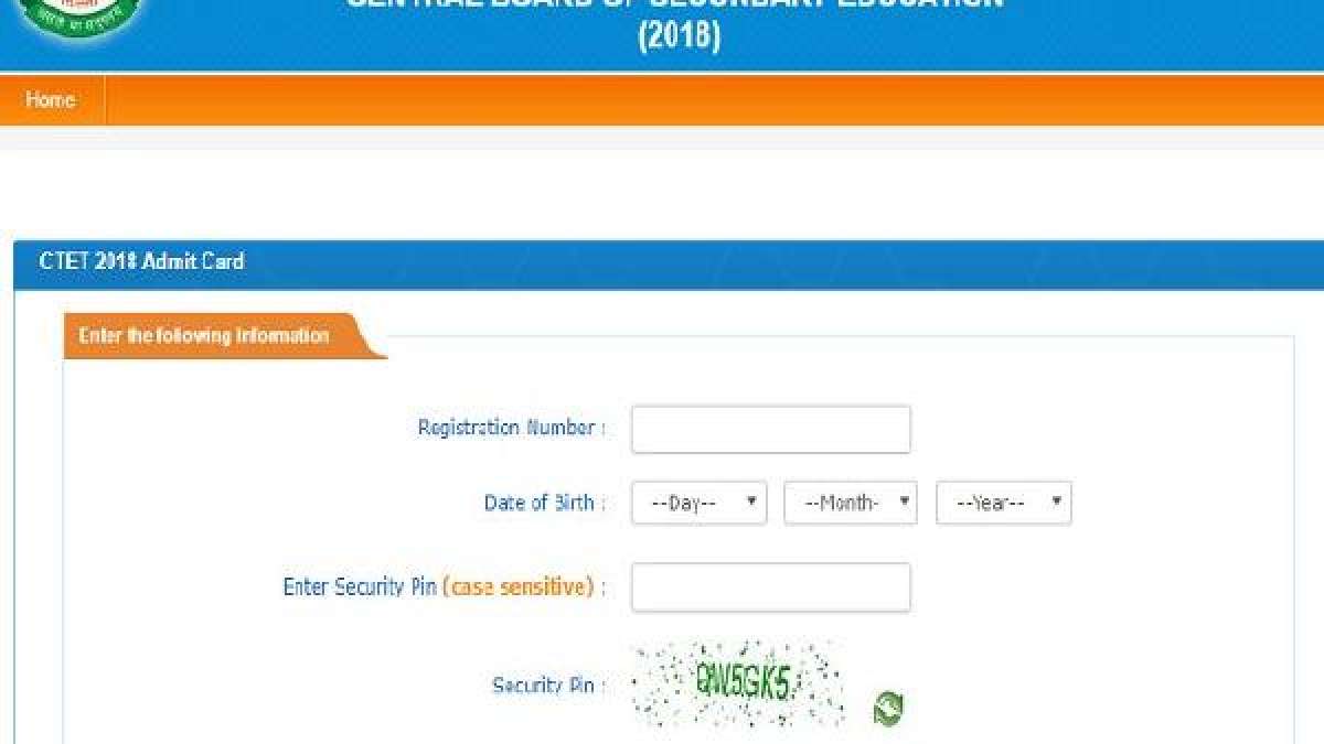Website to download CTET 2018 admit card Website to download CTET 2018 admit card