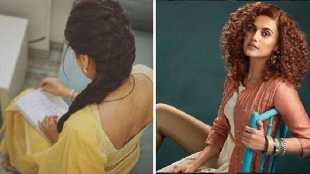 Taapsee Pannu 'reporting on duty' for 'Mission Mangal' Taapsee Pannu 'reporting on duty' for 'Mission Mangal'
