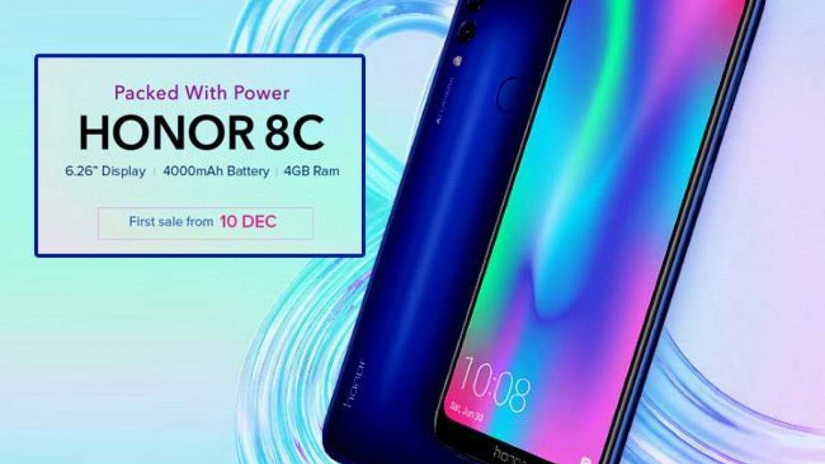 Honor 8C Smartphone with 4000mAh battery launched in India; Check price and more details Honor 8C Smartphone with 4000mAh battery launched in India; Check price and more details